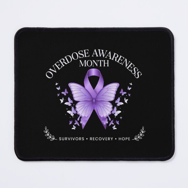 Item preview, Overdose Awareness Month Survivors Drug Addiction Ribbon Community designed and sold by Redgiant87x.