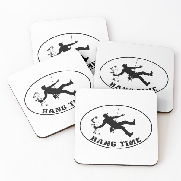 Item preview, Hang Time - Saddle Hunter Decal - Funny Bowhunting Gift designed and sold by HuntHighCo.