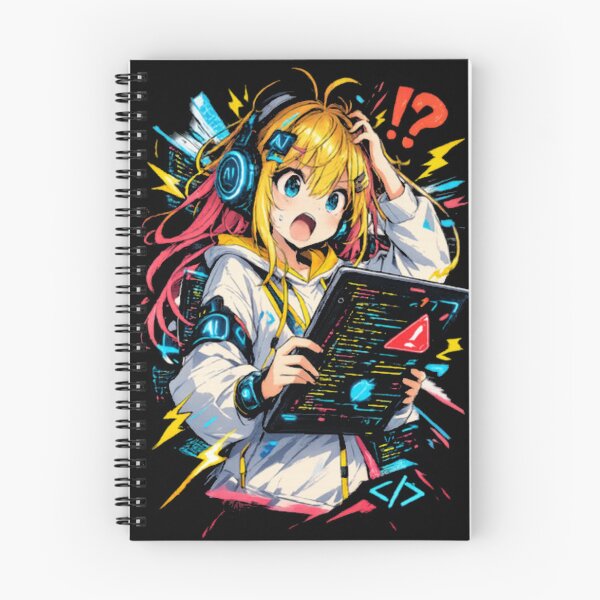 Item preview, Funny Amelia Ai Coding Error Anime Girl Relatable designed and sold by soyaarchive.