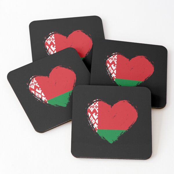 Item preview, Distressed Belarus Flag Heart BY designed and sold by shitpostee.