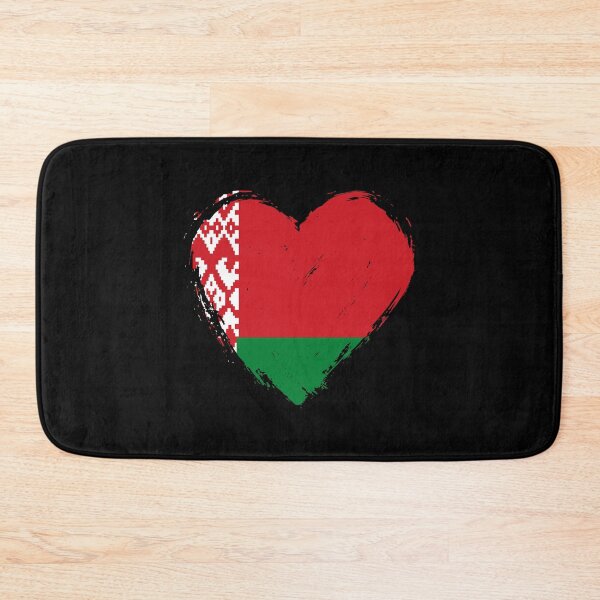 Item preview, Distressed Belarus Flag Heart BY designed and sold by shitpostee.