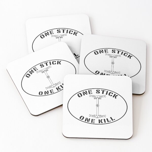 Item preview, One Stick One Kill - Climbing Stick Decal - Saddle Hunter Gift designed and sold by HuntHighCo.