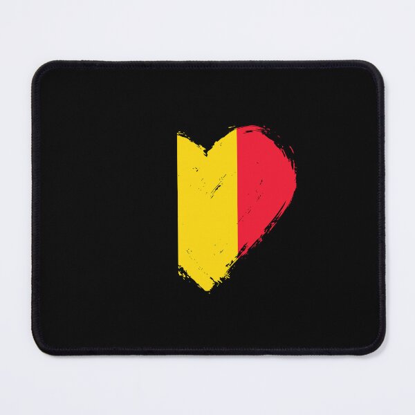 Item preview, Distressed Belgium Flag Heart BE designed and sold by shitpostee.