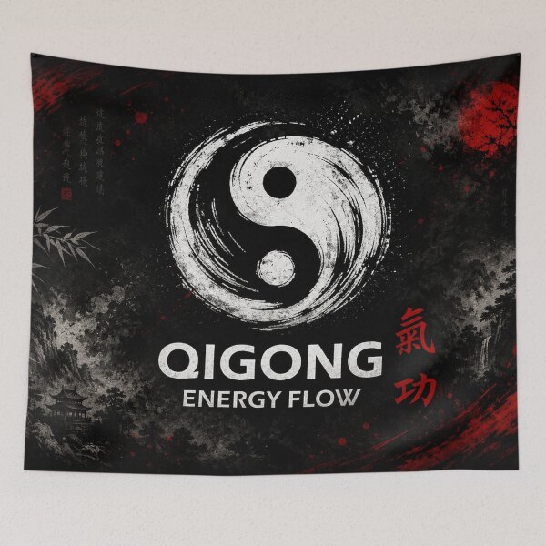 Item preview, Qigong Energy Flow | Yin Yang Balance designed and sold by Fei Long Design Hub.