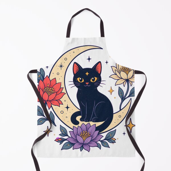 Item preview, Celestial Moon Cat and Mystical Lotus Flowers designed and sold by The boys.