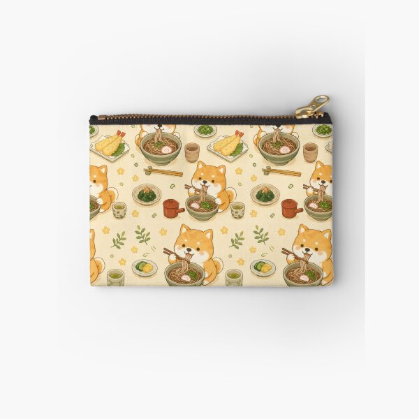 Item preview, Shiba Inu Soba Noodles Pattern | Cute Kawaii Japanese Food designed and sold by Soft Berry Studio.