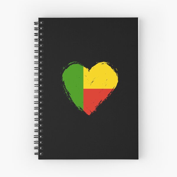 Item preview, Distressed Benin Flag Heart BJ designed and sold by shitpostee.