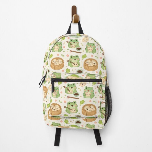 Item preview, Frog Gyoza Pattern | Cute Kawaii Japanese Food Design designed and sold by Soft Berry Studio.