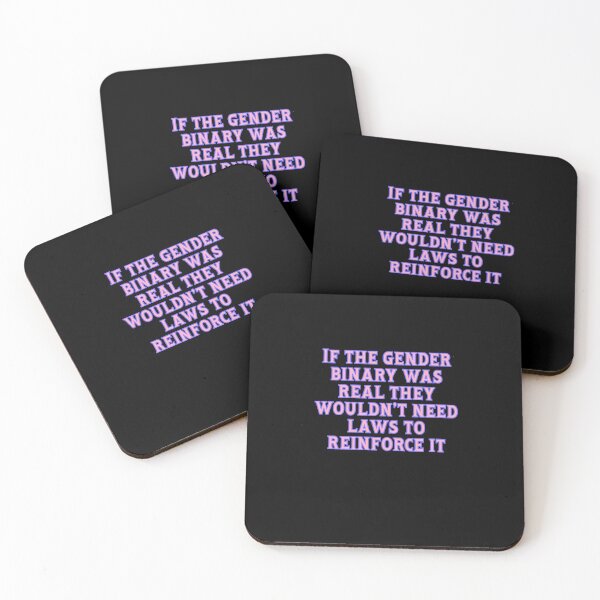 Item preview, If The Gender Binary Was Real They Wouldn't Need Laws To Reinforce It designed and sold by BritySpear.
