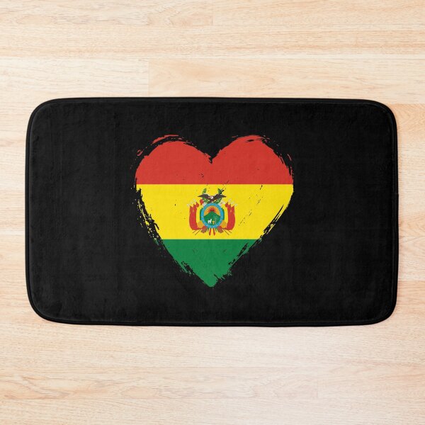 Item preview, Distressed Bolivia Flag Heart BO designed and sold by shitpostee.