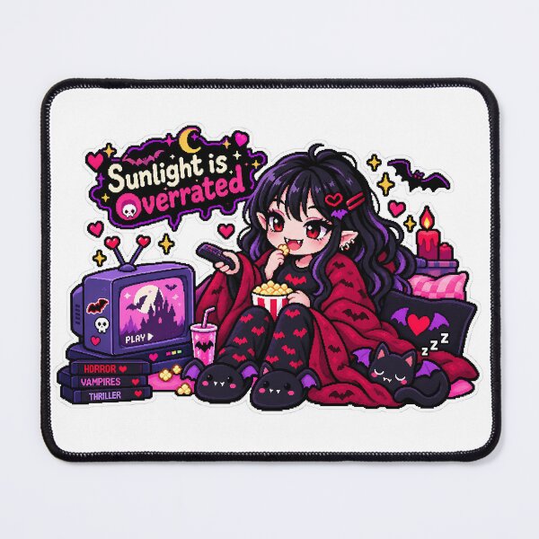Item preview, Vampire Movie Night In designed and sold by Thai Vibe Studio.
