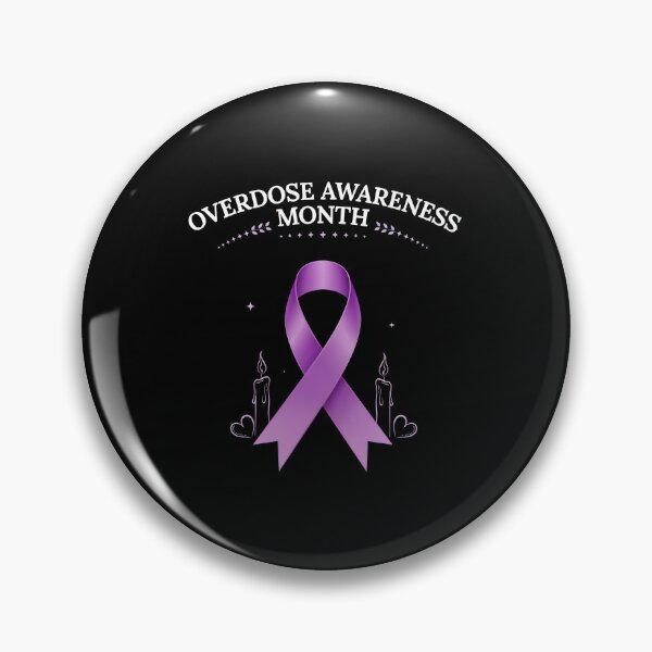 Item preview, Overdose Awareness Month Survivors Drug Addiction Ribbon Solidarity designed and sold by Redgiant87x.
