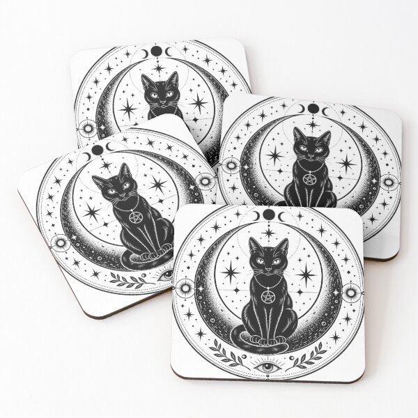Item preview, Black Cat Moon Magic designed and sold by Witch Joseph.