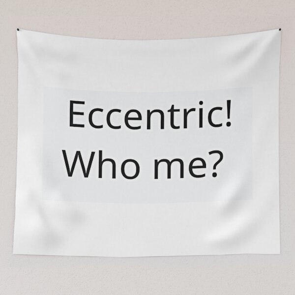 Item preview, Eccentric. Who me? designed and sold by George Hutton Hunter.