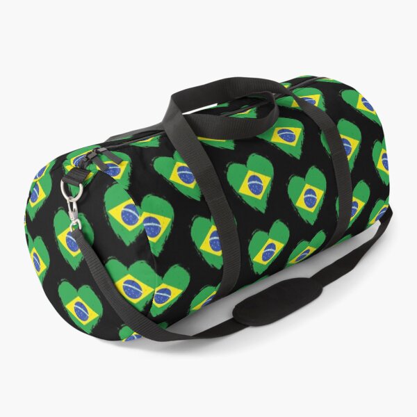 Item preview, Distressed Brazil Flag Heart BR designed and sold by shitpostee.