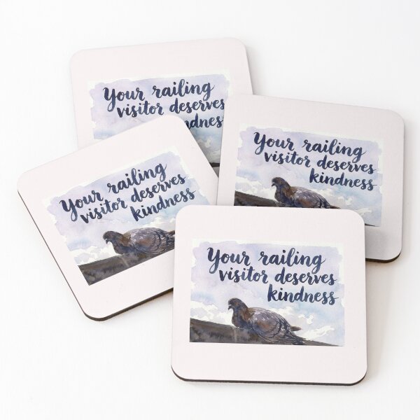Item preview, Your Railing Visitor Deserves Kindness  designed and sold by Julia N.