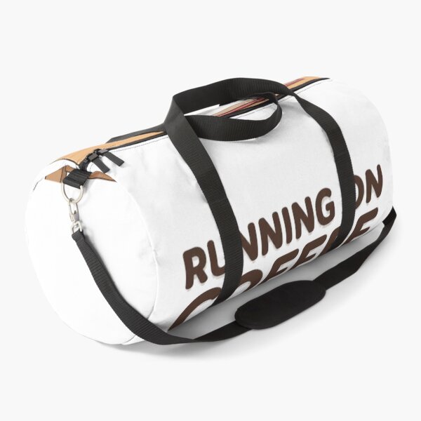 Item preview, Running On Coffee – Cute Funny Brain Cartoon Sticker designed and sold by Kiinaaa.