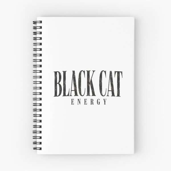 Item preview, Black cat energy designed and sold by twindragonthreads.
