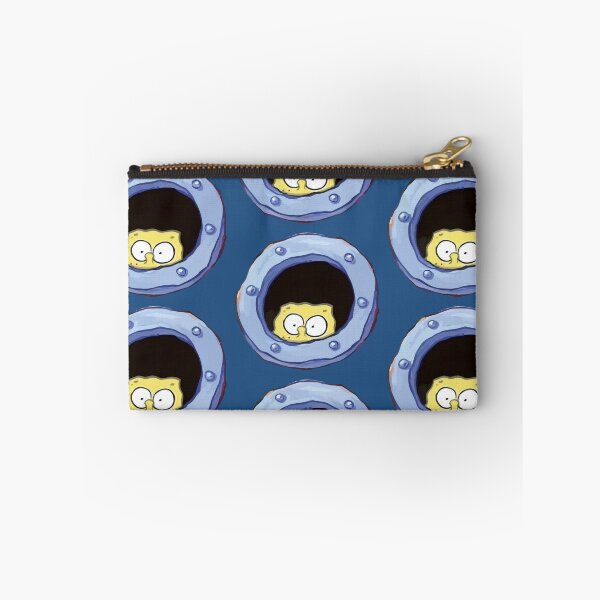 Item preview, Funny Porthole Peek - Cartoon Yellow Sponge Illustration designed and sold by Billy Morfo™.