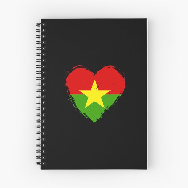 Item preview, Distressed Burkina Faso Flag Heart BF designed and sold by shitpostee.