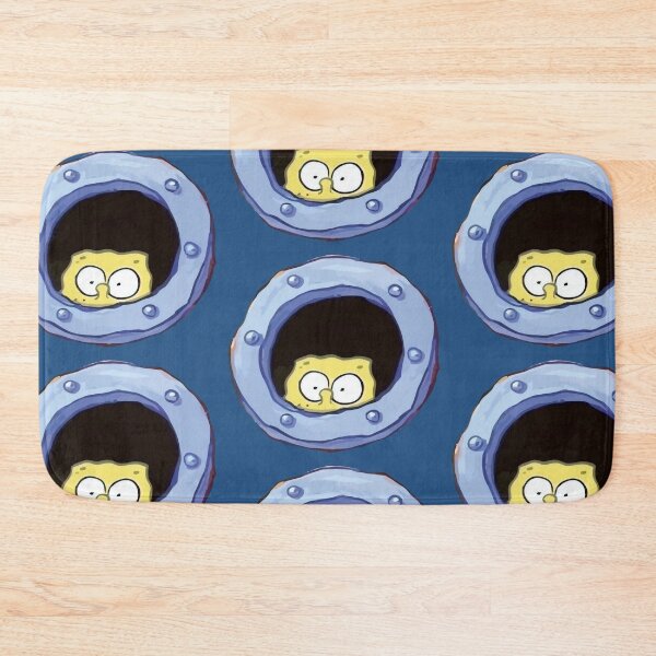 Item preview, Funny Porthole Peek - Cartoon Yellow Sponge Illustration designed and sold by Billy Morfo™.