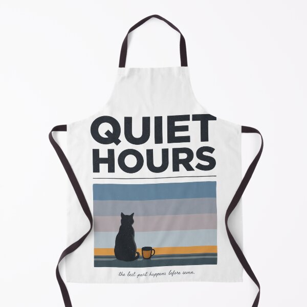 Item preview, Slow Mornings Black Cat and Coffee - Quiet Hours Tee designed and sold by LYRA-Concepts.