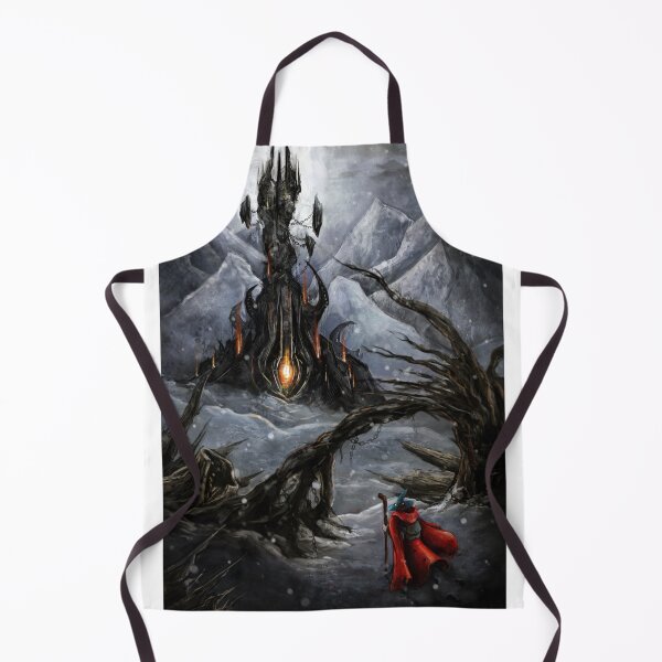 Item preview, Dark Sorcerer Tower Fantasy Digital Painting designed and sold by OnHeathAndMoor.