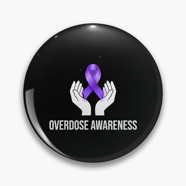 Item preview, Overdose Awareness Month Remembering Overdose Survivors Drug Addiction Ribbon designed and sold by Redgiant87x.