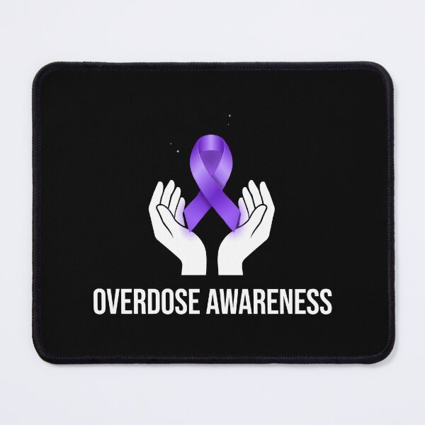 Item preview, Overdose Awareness Month Remembering Overdose Survivors Drug Addiction Ribbon designed and sold by Redgiant87x.