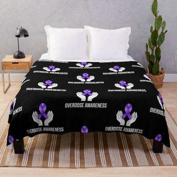 Item preview, Overdose Awareness Month Remembering Overdose Survivors Drug Addiction Ribbon designed and sold by Redgiant87x.