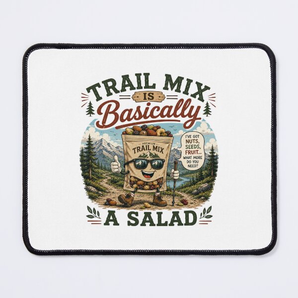 Item preview, Retro Trail Mix Is Basically a Salad designed and sold by Side Quest Co..