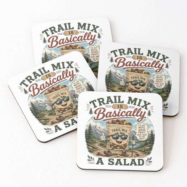 Item preview, Retro Trail Mix Is Basically a Salad designed and sold by Side Quest Co..
