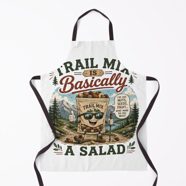 Item preview, Retro Trail Mix Is Basically a Salad designed and sold by Side Quest Co..