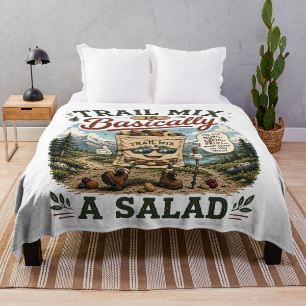 Item preview, Retro Trail Mix Is Basically a Salad designed and sold by Side Quest Co..