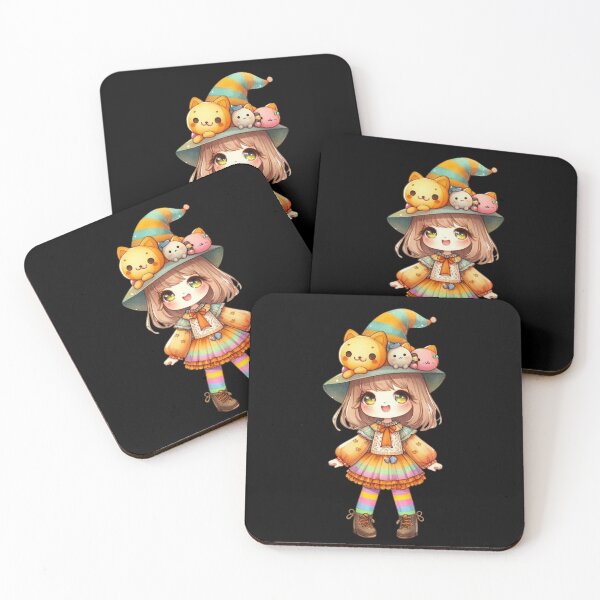 Item preview, Mimi – The Candy Cat Witch | Spooky Cuties designed and sold by bella-rosa87.