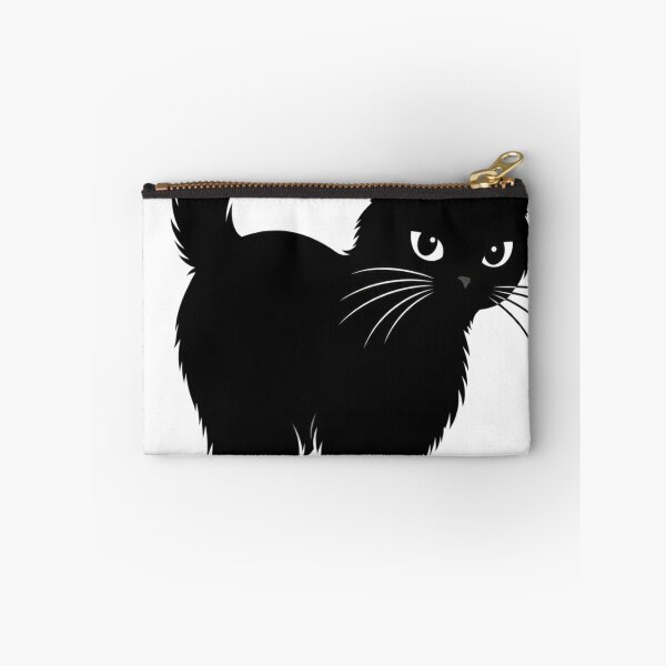 Item preview, Black Cat Walking Silhouette | Minimalist Cat with Raised Tail | Cat Lover Gift designed and sold by Skedart.