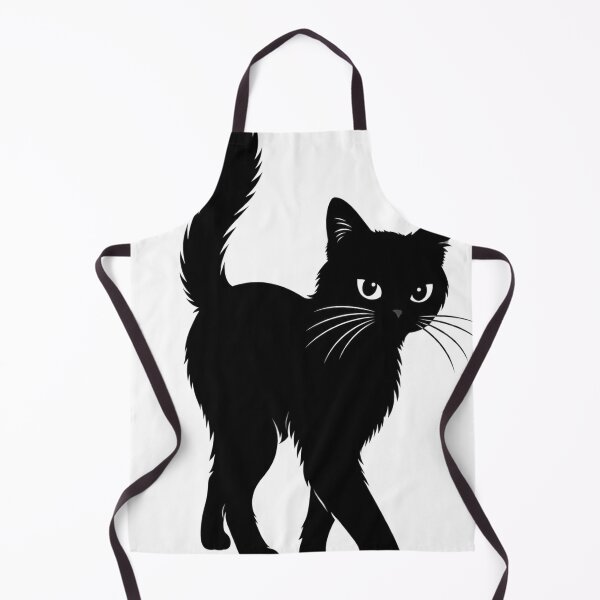 Item preview, Black Cat Walking Silhouette | Minimalist Cat with Raised Tail | Cat Lover Gift designed and sold by Skedart.