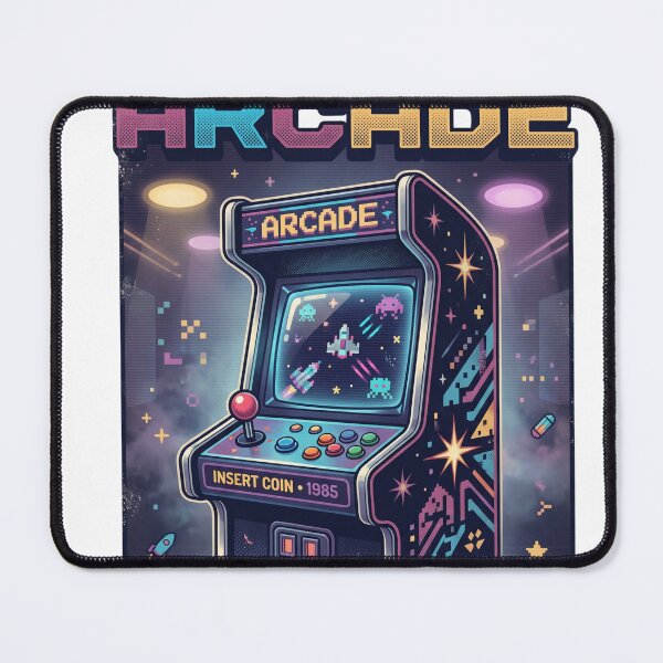Item preview, Neon Arcade 1985 – Vintage Retro Gaming Pixel Art designed and sold by TD-series.