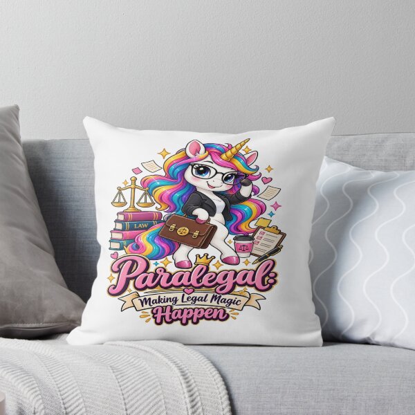 Item preview, Paralegal Magical Unicorn Funny Legal Profession Gift designed and sold by Uniqueauraaprints.