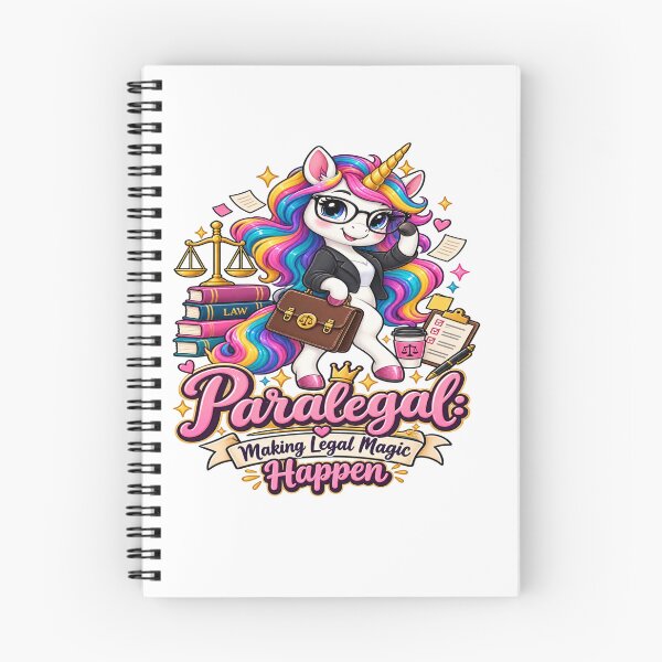 Item preview, Paralegal Magical Unicorn Funny Legal Profession Gift designed and sold by Uniqueauraaprints.