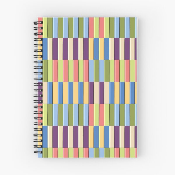 Item preview, Colorful Geometric Block Stripe Pattern - Modern Abstract Multicolored Lines designed and sold by Fiorart Studio .