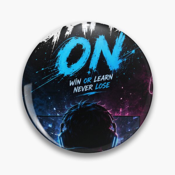 Item preview, Game On Win Or Learn Never Lose - Gaming Setup Artwork designed and sold by Ak-art-shop.