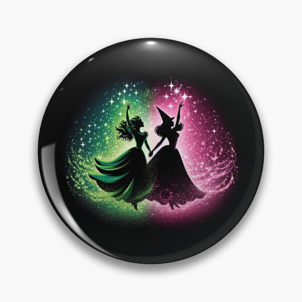 Item preview, Elphaba and Glinda Wicked Musical Defying Gravity designed and sold by NerdiPop.