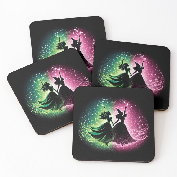 Item preview, Elphaba and Glinda Wicked Musical Defying Gravity designed and sold by NerdiPop.