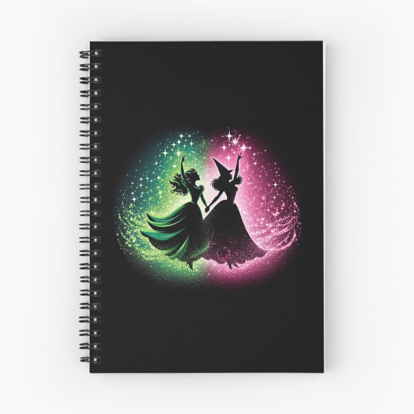 Item preview, Elphaba and Glinda Wicked Musical Defying Gravity designed and sold by NerdiPop.