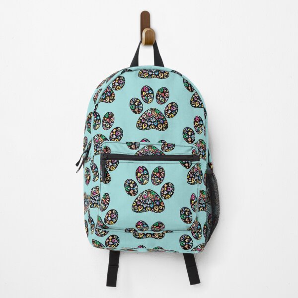Item preview, Mandala Dog Paw Print Teal Seafoam Pattern designed and sold by adriana-holmes.