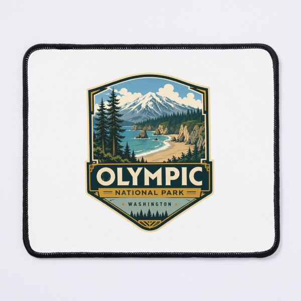 Item preview, Olympic National Park Washington Travel Souvenir Hiking Nature Lover designed and sold by Simsimah26Parks.