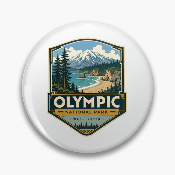 Item preview, Olympic National Park Washington Travel Souvenir Hiking Nature Lover designed and sold by Simsimah26Parks.