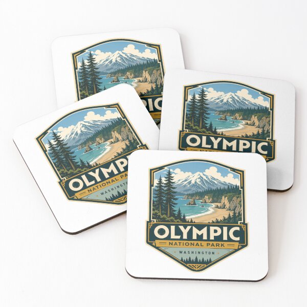 Item preview, Olympic National Park Washington Travel Souvenir Hiking Nature Lover designed and sold by Simsimah26Parks.