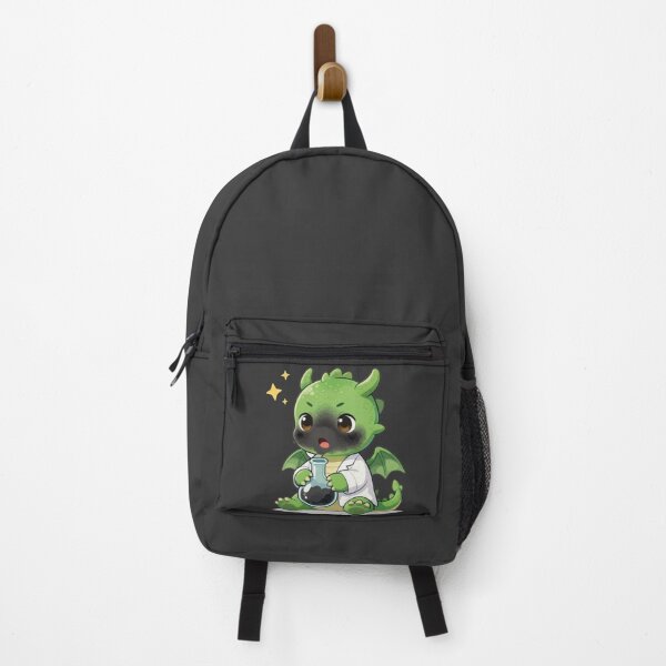 Item preview, Cute Little Scientist Dragon Chemistry Fail Illustration designed and sold by WildArtIT.